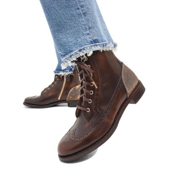 The Office of Angela Scott Mr Harrison bootie size 37.5/7.5 new with storage bag - Picture 2 of 12